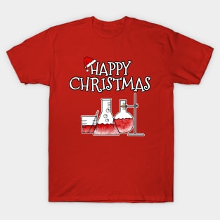 Christmas Chemistry Teacher School Science Xmas 2022 T-Shirt